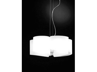 Luster Papiro 5 Svjetala Bijeli