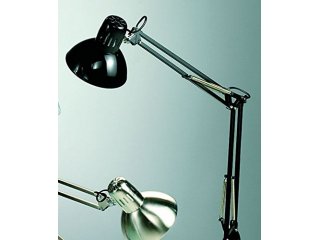 Stolna radna lampa- crna sa postoljem