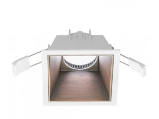 Ugradbena lampa CERES Q bakrena