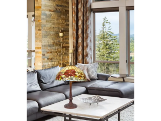 Tiffany stolna lampa Ruže 62 cm visine